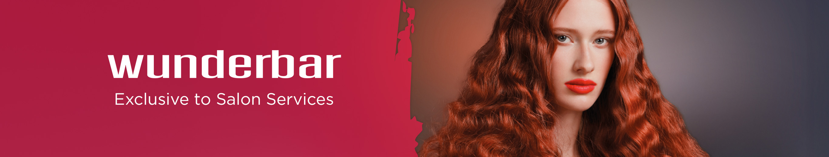 Wunderbar Exclusive to Salon Services Banner